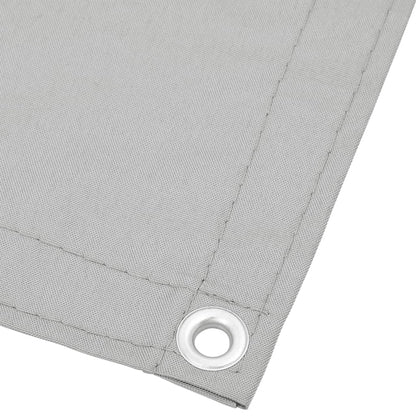 Paravento Balcone Grigio chiaro 120x300cm 100%Poliestere Oxford