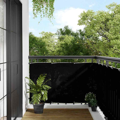 Paravento da Balcone Sabbia 75x600 cm 100% Poliestere Oxford