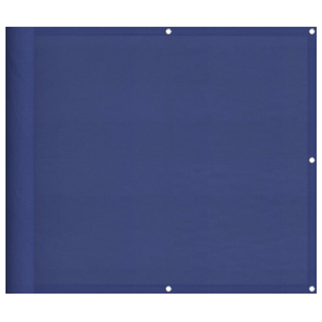 Paravento da Balcone Sabbia 75x600 cm 100% Poliestere Oxford