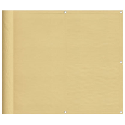 Paravento da Balcone Sabbia 90x800 cm 100% Poliestere Oxford | homemem39