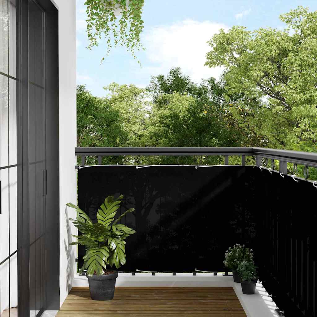 Paravento da Balcone Sabbia 120x400 cm 100% Poliestere Oxford
