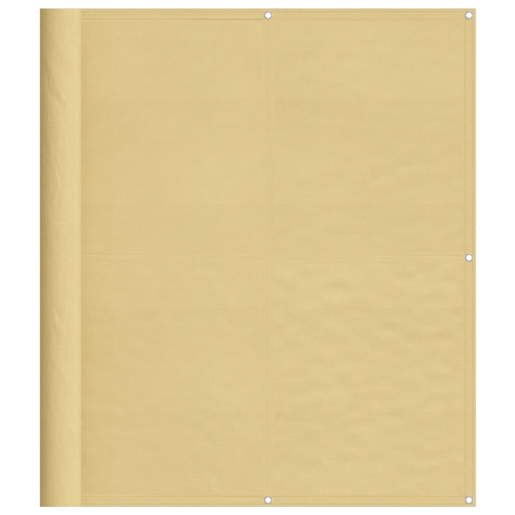 Paravento da Balcone Sabbia 120x800 cm 100% Poliestere Oxford | homemem39