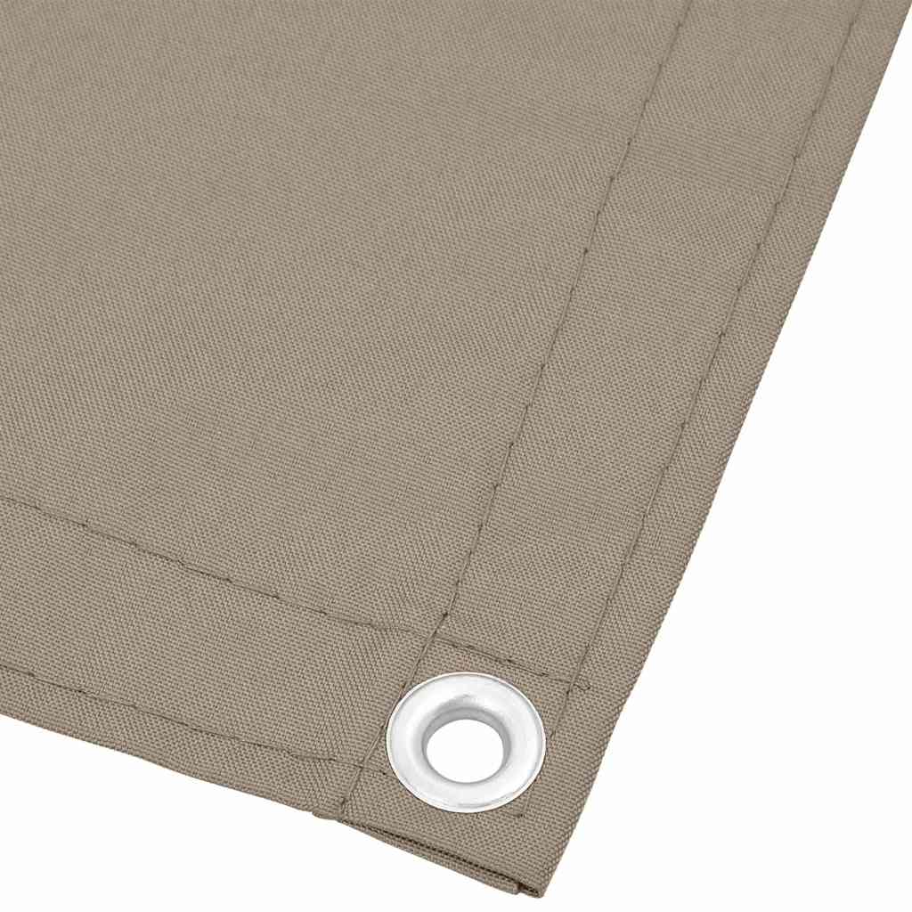 Paravento da Balcone Tortora 90x800 cm 100% Poliestere Oxford | homemem39