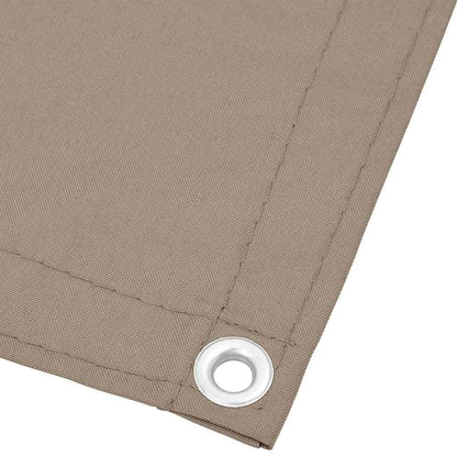 Paravento da Balcone Tortora 90x1000 cm 100% Poliestere Oxford | homemem39