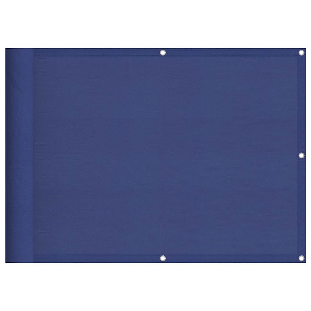Paravento da Balcone Blu 75x700 cm 100% Poliestere Oxford | homemem39