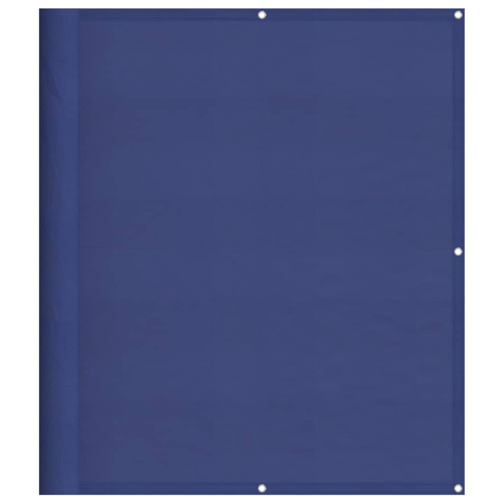 Paravento da Balcone Blu 120x800 cm 100% Poliestere Oxford