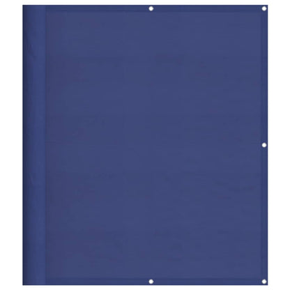 Paravento da Balcone Blu 120x800 cm 100% Poliestere Oxford