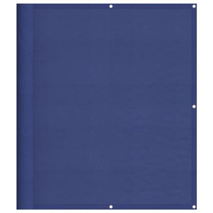 Paravento da Balcone Blu 120x800 cm 100% Poliestere Oxford