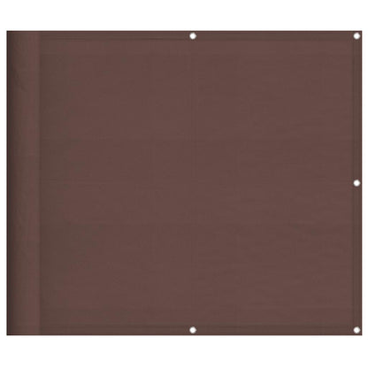 Paravento da Balcone Marrone 90x800 cm 100% Poliestere Oxford | homemem39
