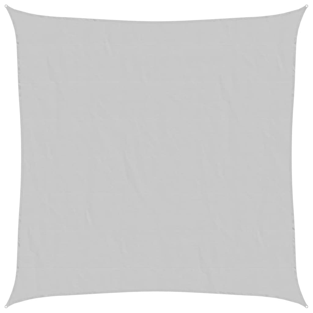 Vela Parasole Grigio Chiaro 5x5 m 100% Poliestere Oxford