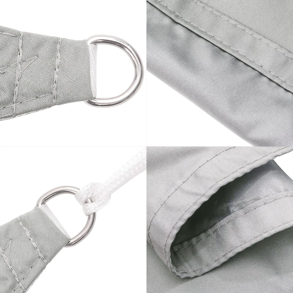 Vela Parasole Grigio Chiaro 5x2 m 100% Poliestere Oxford | homemem39