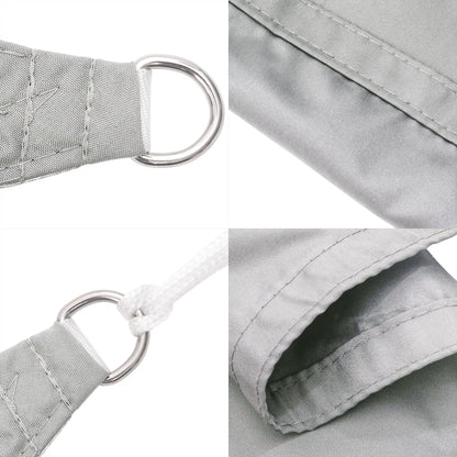 Vela Parasole Grigio Chiaro 5x2 m 100% Poliestere Oxford | homemem39