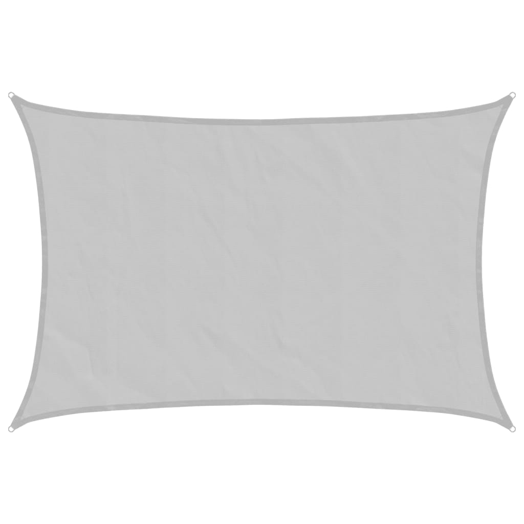 Vela Parasole Grigio Chiaro 4x2,5 m 100% Poliestere Oxford | homemem39