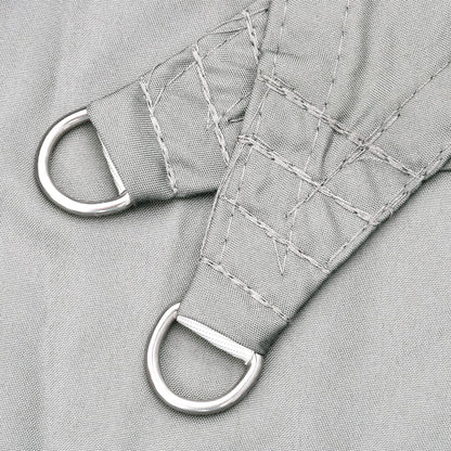 Vela Parasole Grigio Chiaro 3x4,5 m 100% Poliestere Oxford