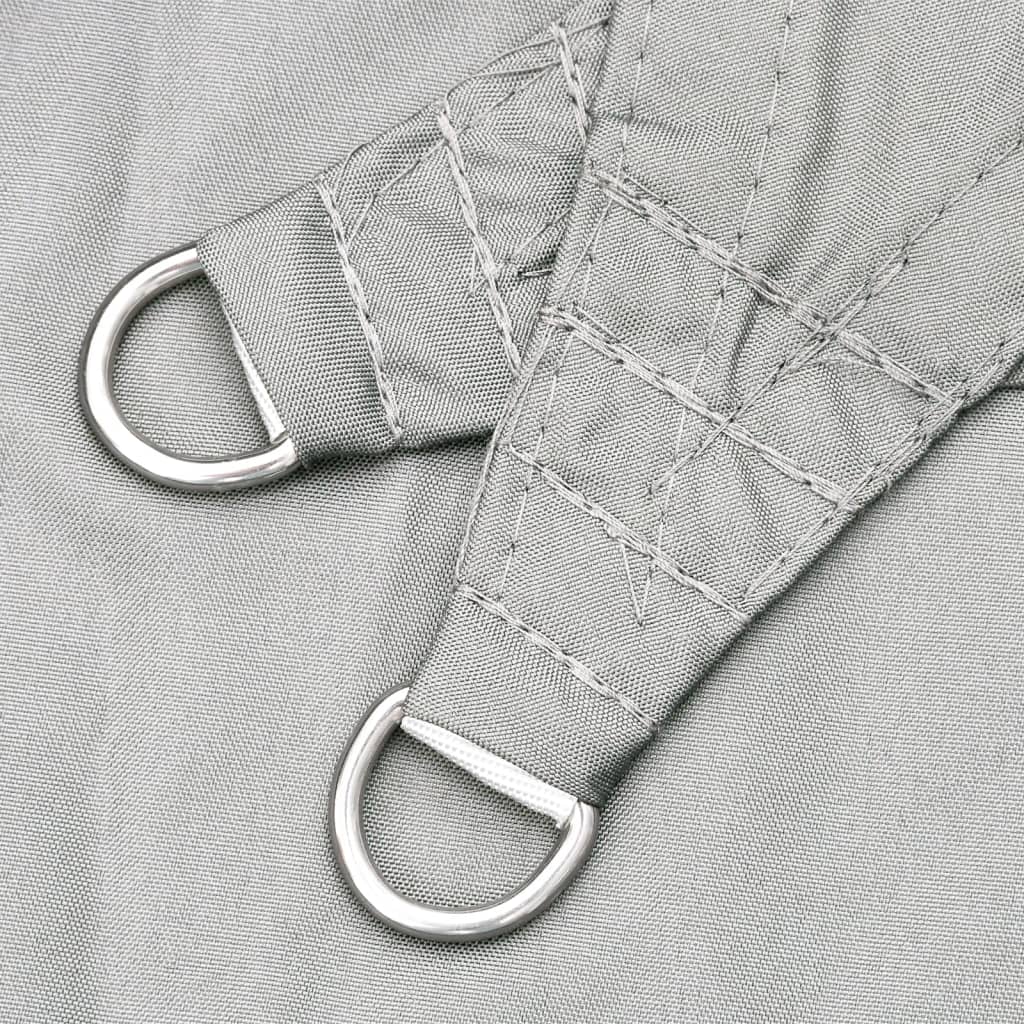Vela Parasole Grigio Chiaro 7x5 m 100% Poliestere Oxford | homemem39