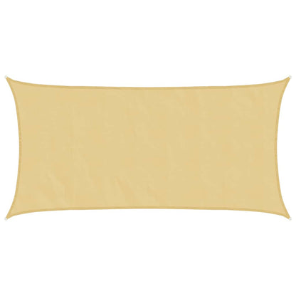 Vela Parasole Sabbia 4,5x2,5 m 100% Poliestere Oxford