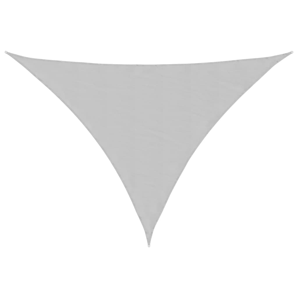 Vela Parasole Grigio Chiaro 7x5x5 m 100% Poliestere Oxford | homemem39