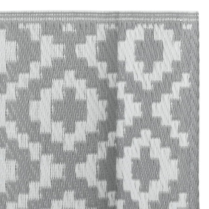 Tappeto da Esterni ARAKIL Grigio 190x290 cm in PP | homemem39