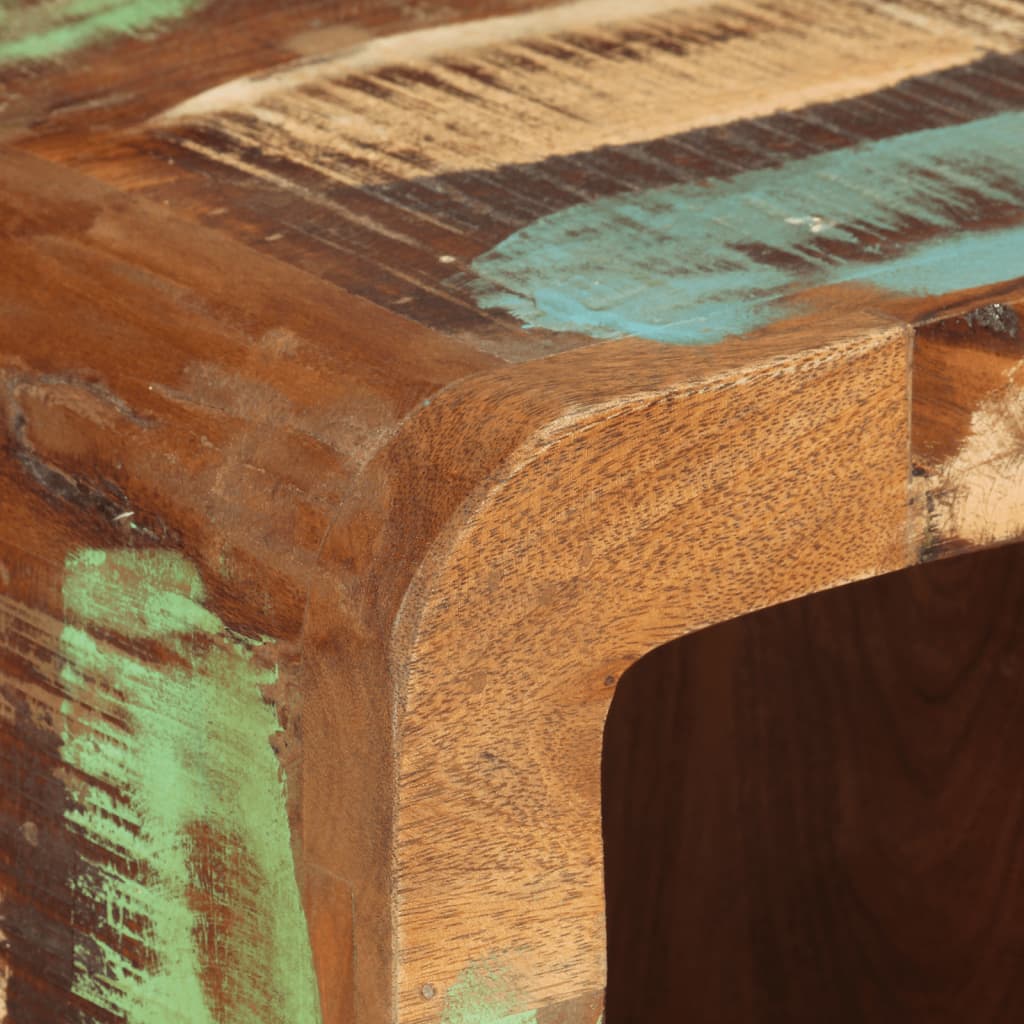 Credenza 55x30x80 cm in Legno Massello di Recupero - homemem39