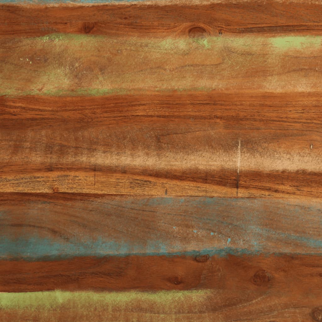 Tavolo da Pranzo 110x55x78 cm in Legno Massello di Recupero