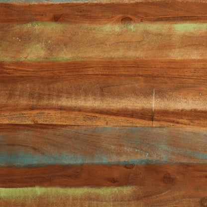 Tavolo da Pranzo 110x55x78 cm in Legno Massello di Recupero