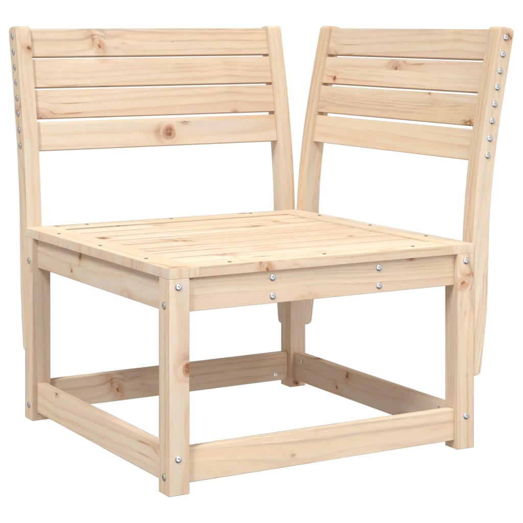 Divano Angolare da Giardino 73x73x78 cm Legno Massello di Pino | homemem39