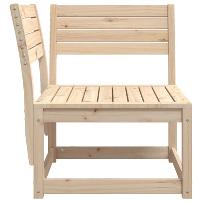 Divano Angolare da Giardino 73x73x78 cm Legno Massello di Pino | homemem39