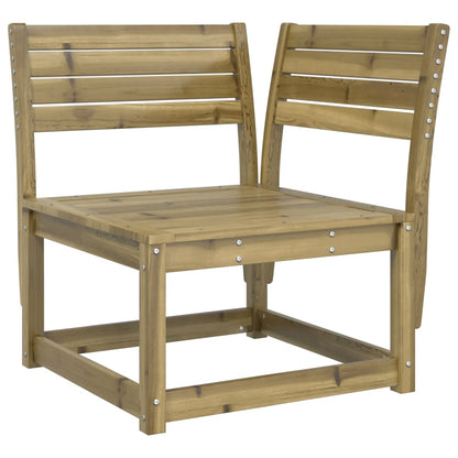 Divano Angolare da Giardino 73x73x78 cm Legno Pino Impregnato | homemem39
