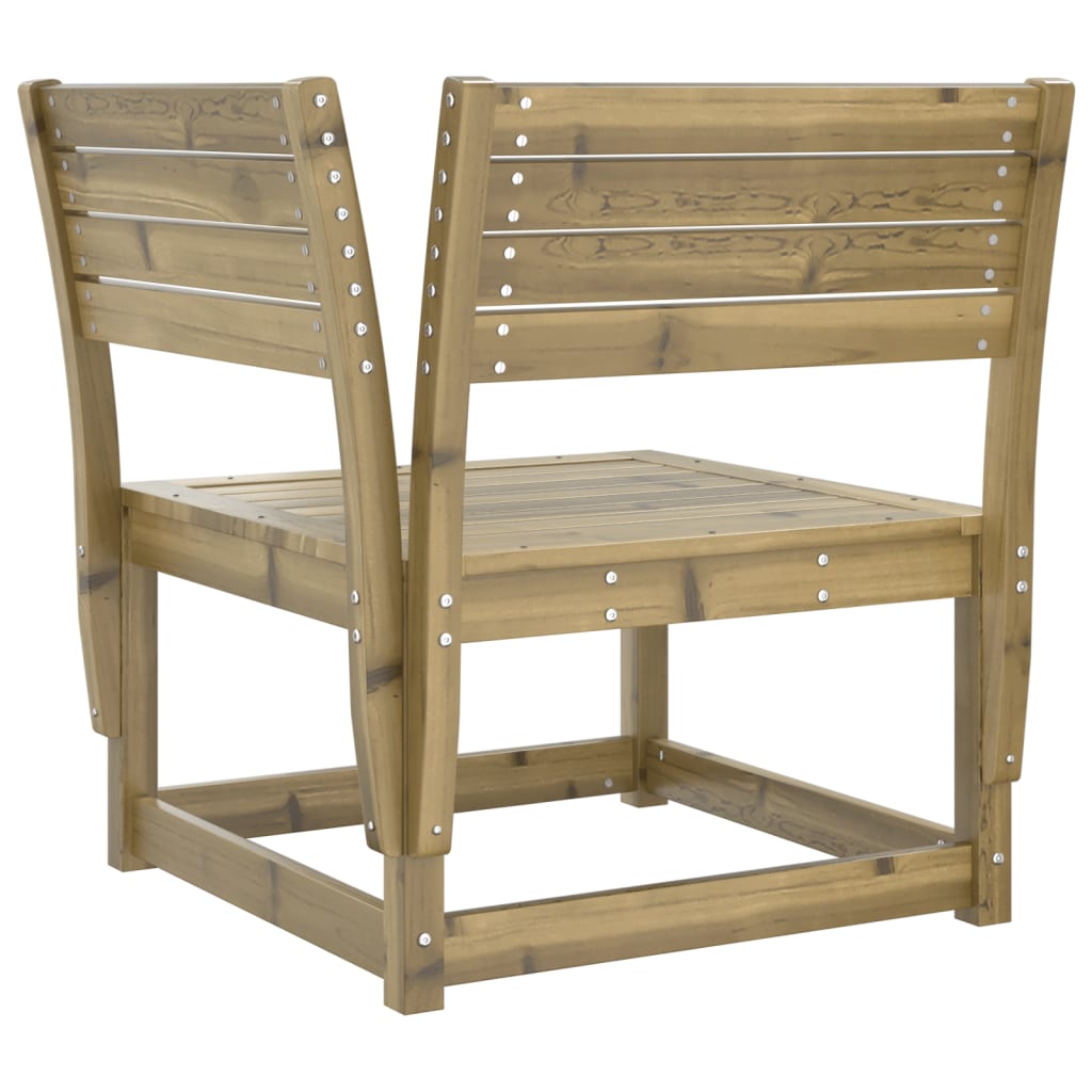 Divano Angolare da Giardino 73x73x78 cm Legno Pino Impregnato | homemem39