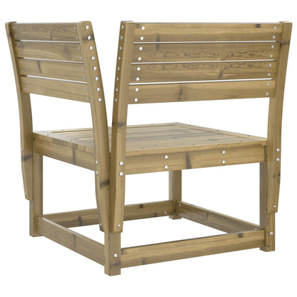 Divano Angolare da Giardino 73x73x78 cm Legno Pino Impregnato | homemem39