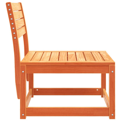 Divano da Giardino Marrone Cera in Legno Massello Pino | homemem39