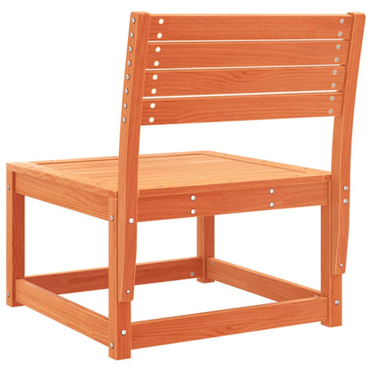 Divano da Giardino Marrone Cera in Legno Massello Pino | homemem39