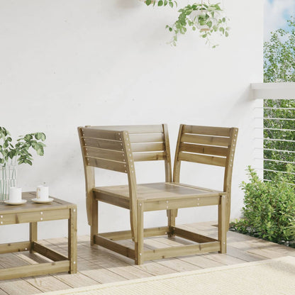 Sedia da Giardino in Legno di Pino Impregnato | homemem39