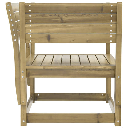 Sedia da Giardino in Legno di Pino Impregnato | homemem39