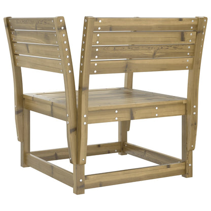 Sedia da Giardino in Legno di Pino Impregnato | homemem39