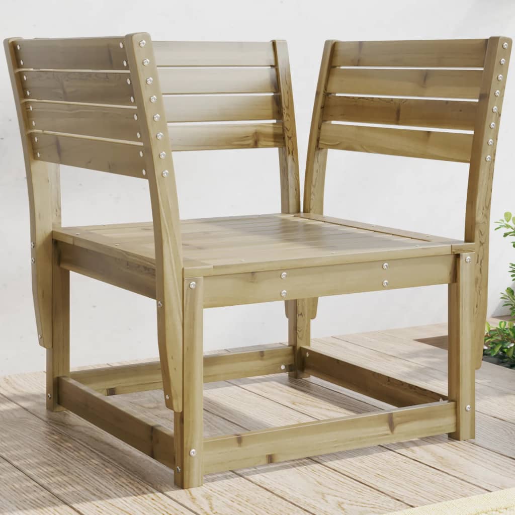 Sedia da Giardino in Legno di Pino Impregnato | homemem39