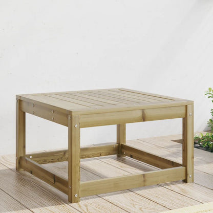 Poggiapiedi da Giardino in Legno Impregnato di Pino | homemem39