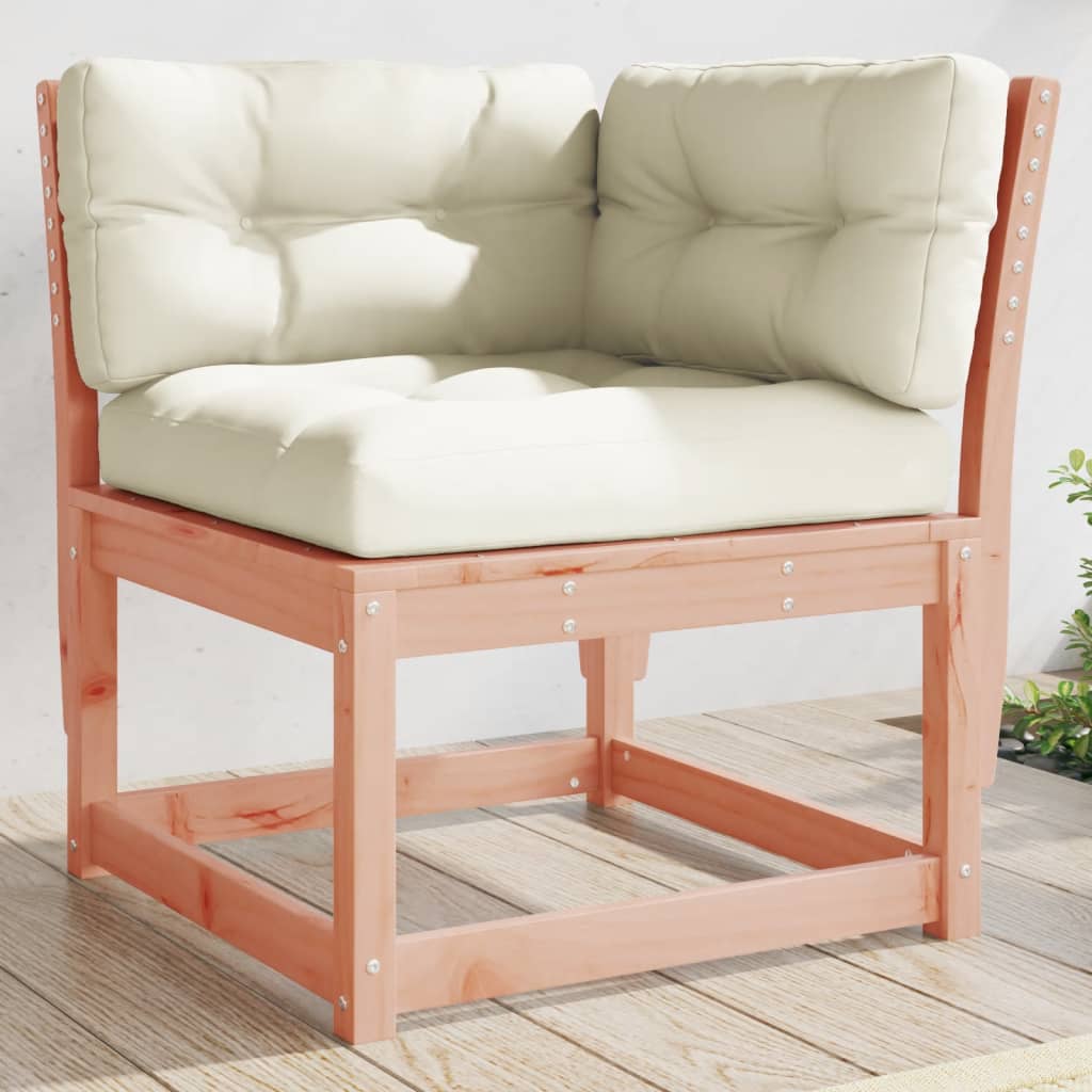 Divano Angolo Giardino Cuscini 73x73x78 Legno Massello Douglas | homemem39