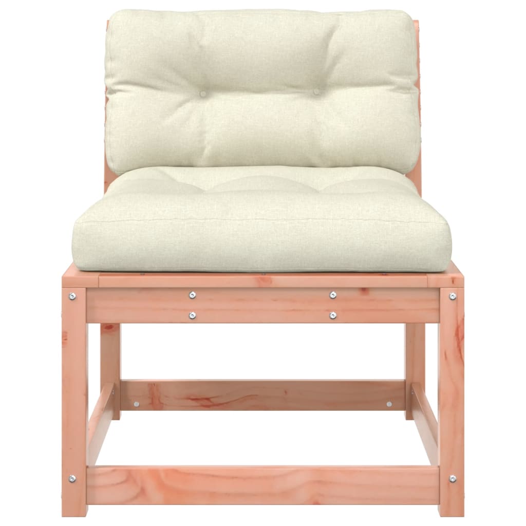 Divani Giardino con Cuscini 2 pz in Legno Massello di Douglas | homemem39
