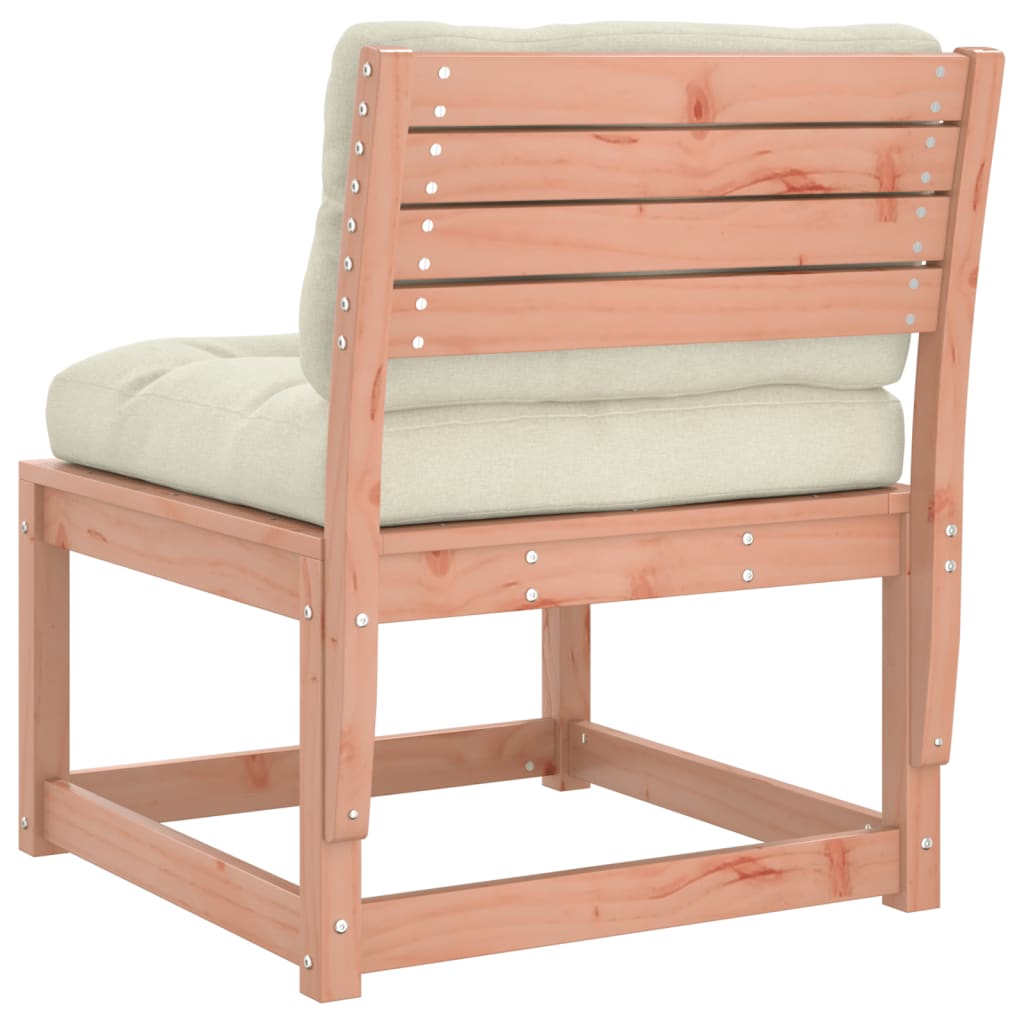 Divani Giardino con Cuscini 2 pz in Legno Massello di Douglas | homemem39