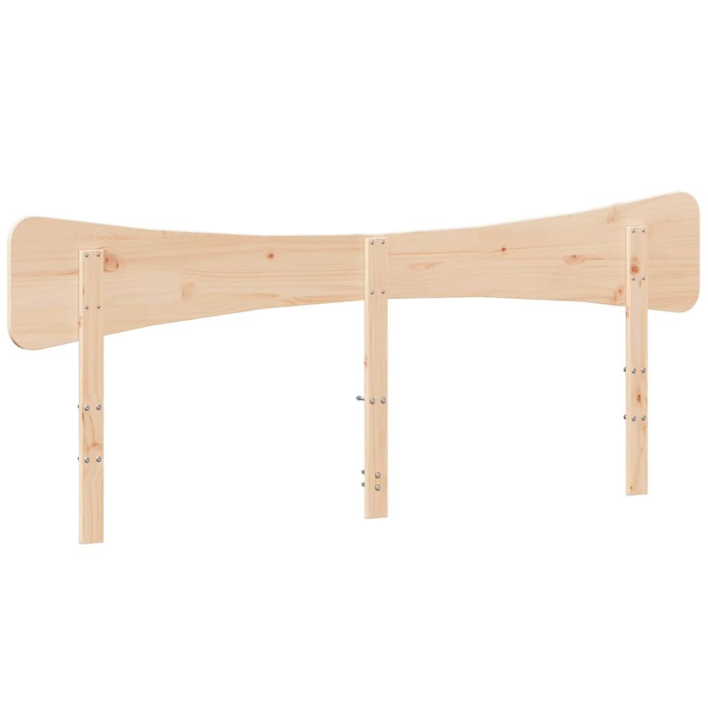 Testiera 200 cm in Legno Massello di Pino - homemem39