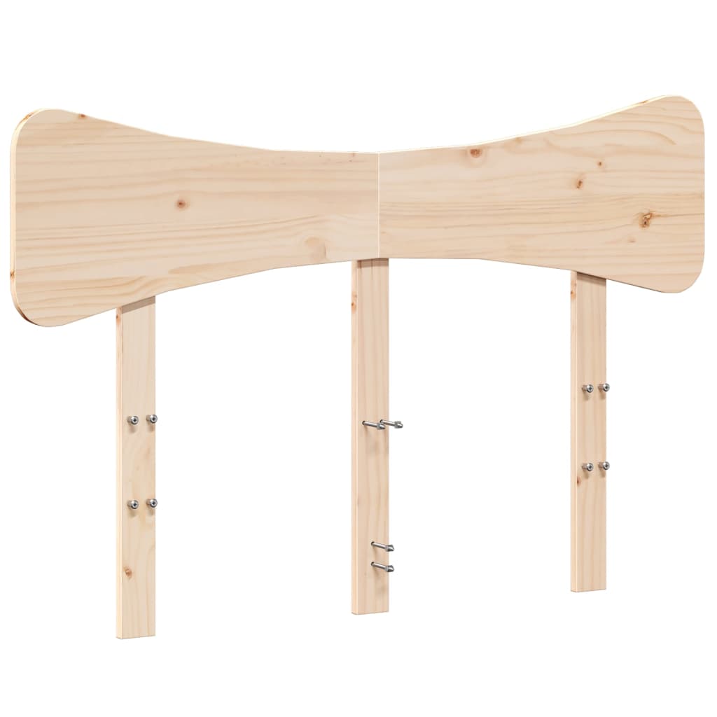 Testiera 120 cm in Legno Massello di Pino | homemem39