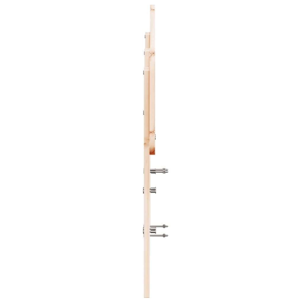 Testiera 120 cm in Legno Massello di Pino | homemem39