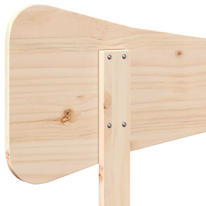 Testiera 120 cm in Legno Massello di Pino | homemem39