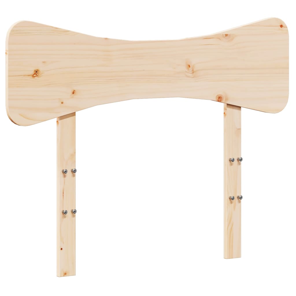 Testiera 100 cm in Legno Massello di Pino | homemem39