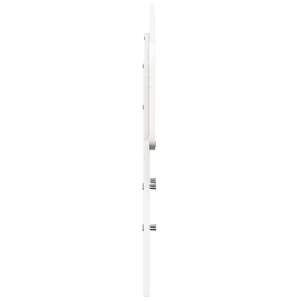 Testiera Bianca 100 cm in Legno Massello di Pino | homemem39
