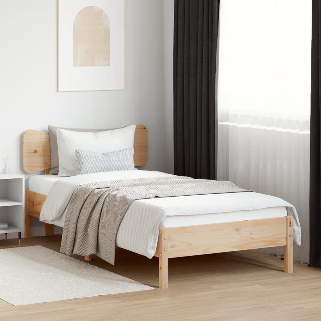 Testiera 90 cm in Legno Massello di Pino | homemem39