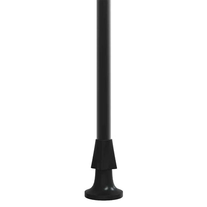Tenda da Sole Retrattile Antracite 150x150 cm Tessuto e Acciaio