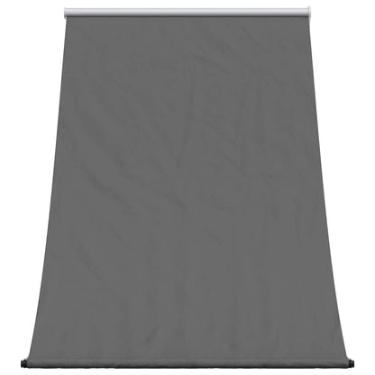 Tenda da Sole Retrattile Antracite 150x150 cm Tessuto e Acciaio