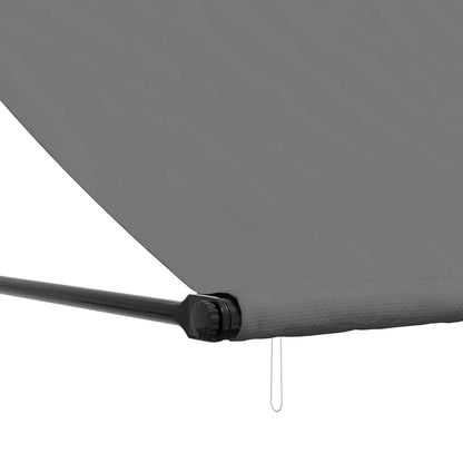 Tenda da Sole Retrattile Antracite 200x150 cm Tessuto e Acciaio | homemem39